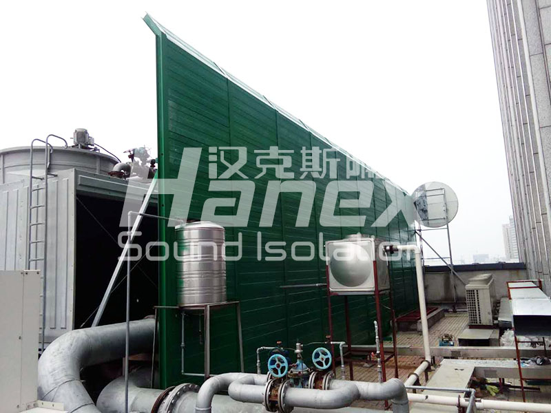 泉州東海開發(fā)太古1期新華都生活廣場(chǎng)7樓冷卻塔噪音處理案例