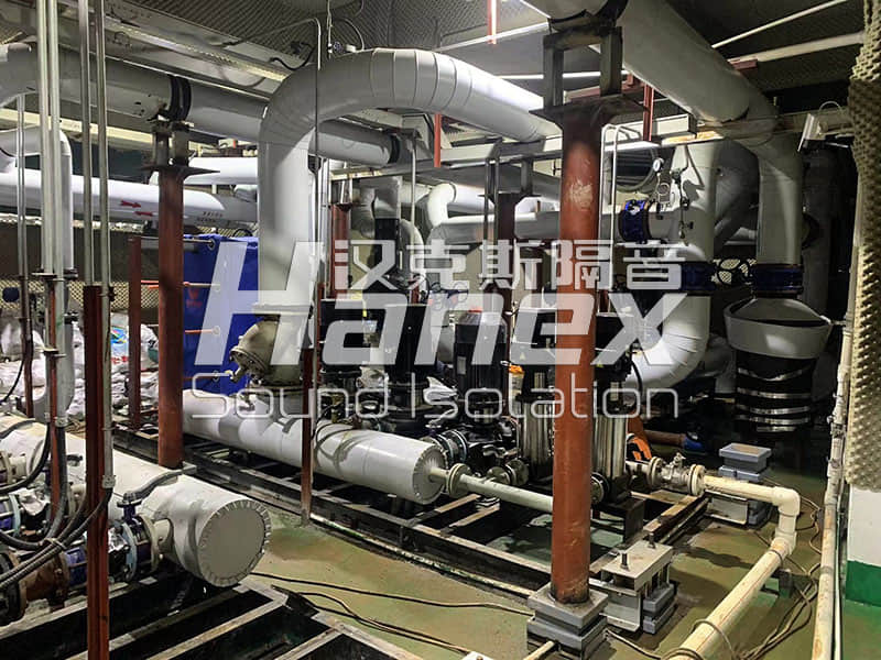 濟(jì)寧歐隆盛源南、北換熱站噪音振動治理項目竣工驗收