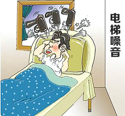 電梯墻體共振噪音如何解決？