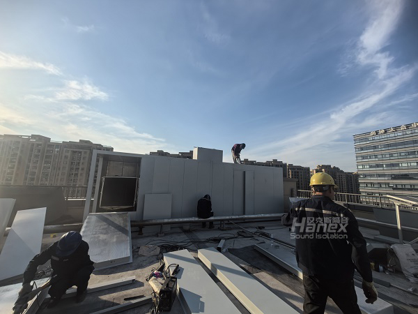 屋面風機噪音大怎么處理？